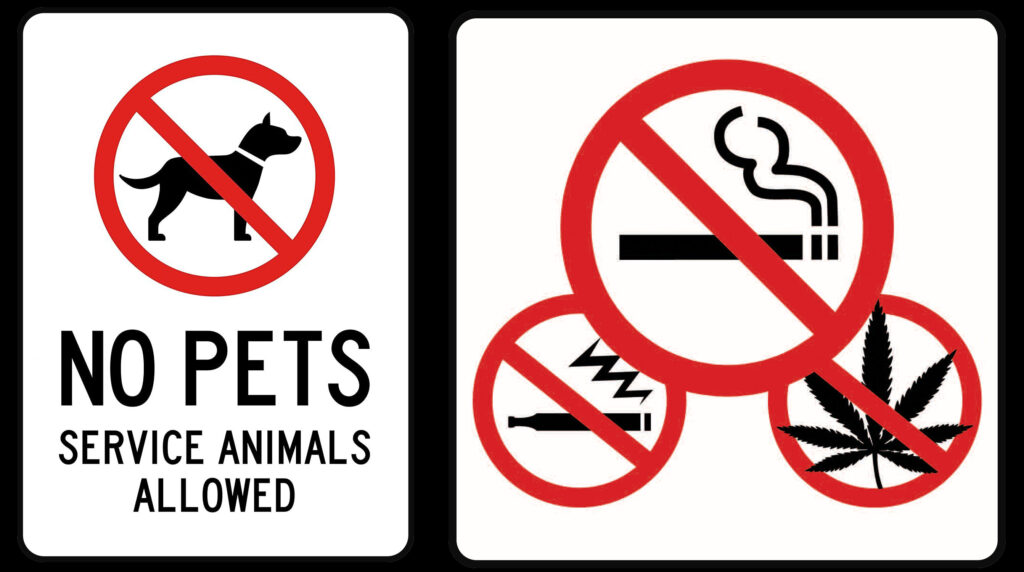 No pets, no smoking, no vaping, no cannabis