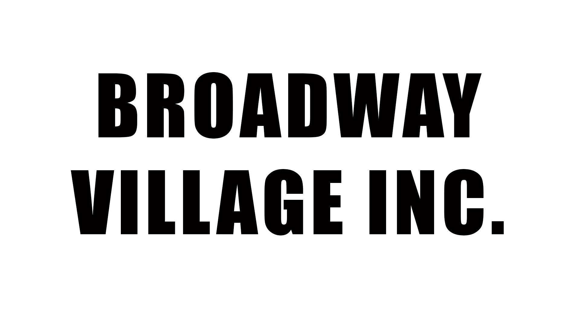 broadway village logo